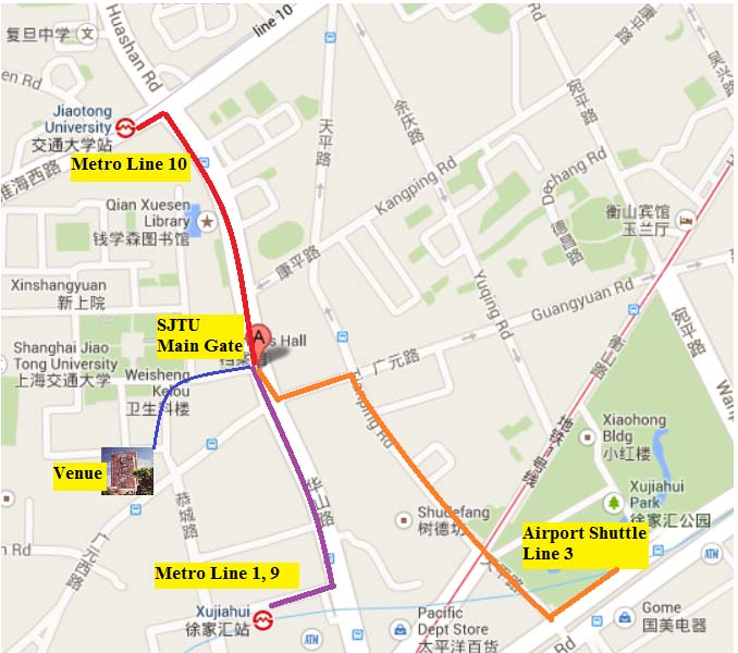 Xuhui Transport Map