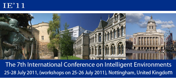The 7th International Conference on Intelligent Environments 6-8 July 2011, (workshops 5-6 July 2011), Nottingham, United Kingdom